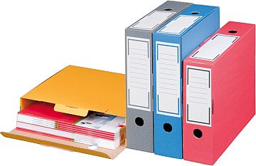  Smartbox Pro Archiv-Ablagebox blau 315x76x260 mm 