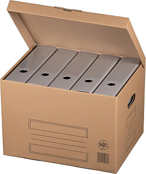  Smartbox Pro Archivbox mit Klappdeckel 410x320x285mm 