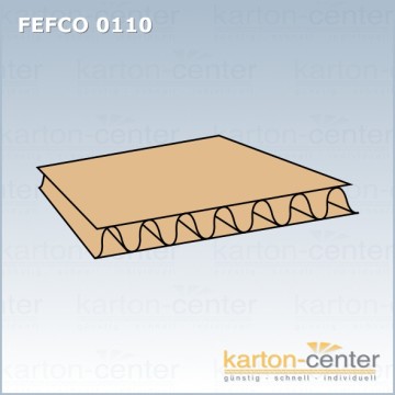  Kartonzuschnitt FEFCO 0110 